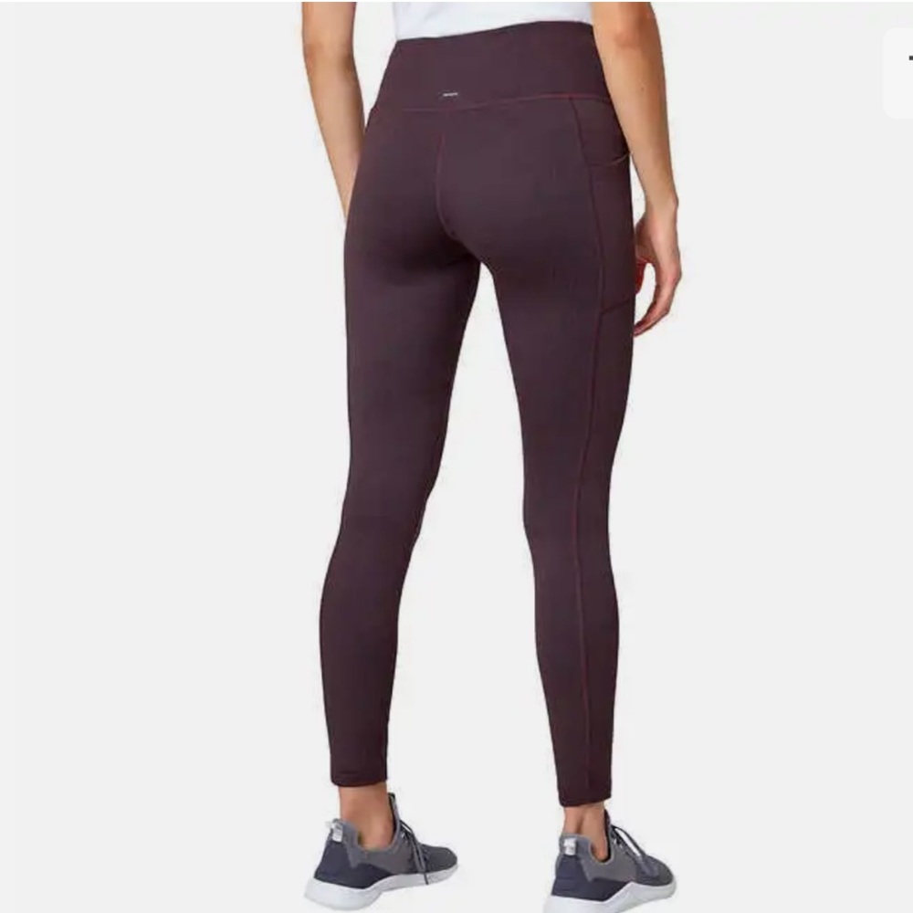 Mondetta Leggings Brushed Jacquard Performance Luxury Soft Casual Stretchy Pants